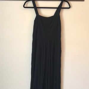 Madewell Bib jumpsuit with pockets, cropped pants